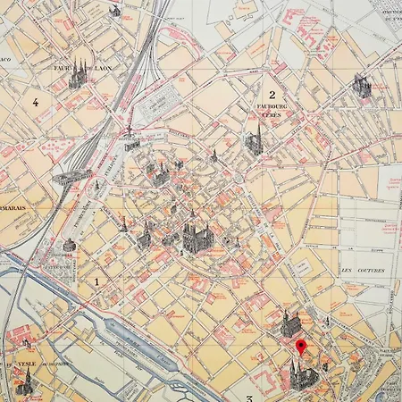 Soft Wood - Duplex - Historique Апартаменты Реймс